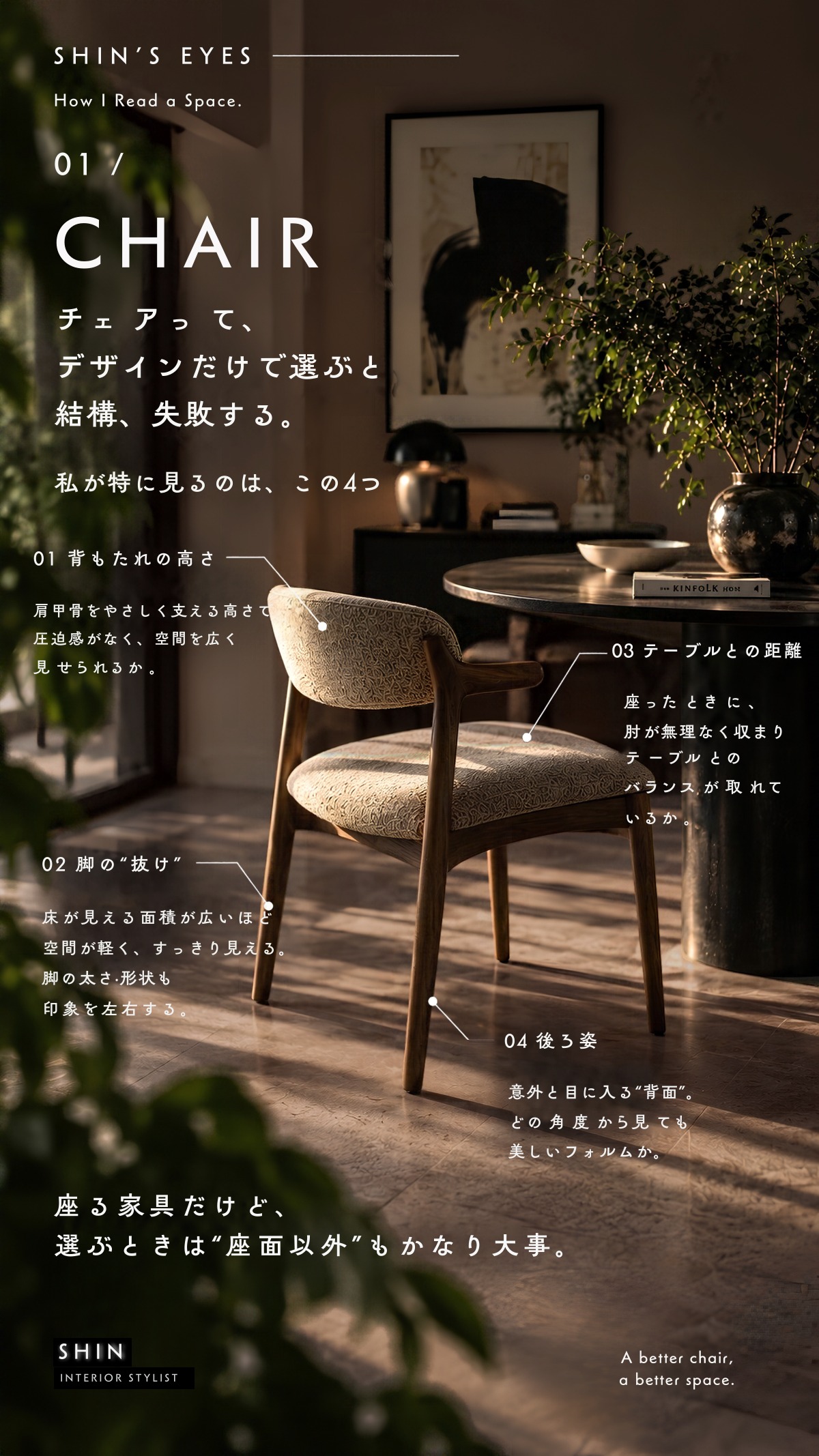 THE PROFESSIONAL EYE 2ページ