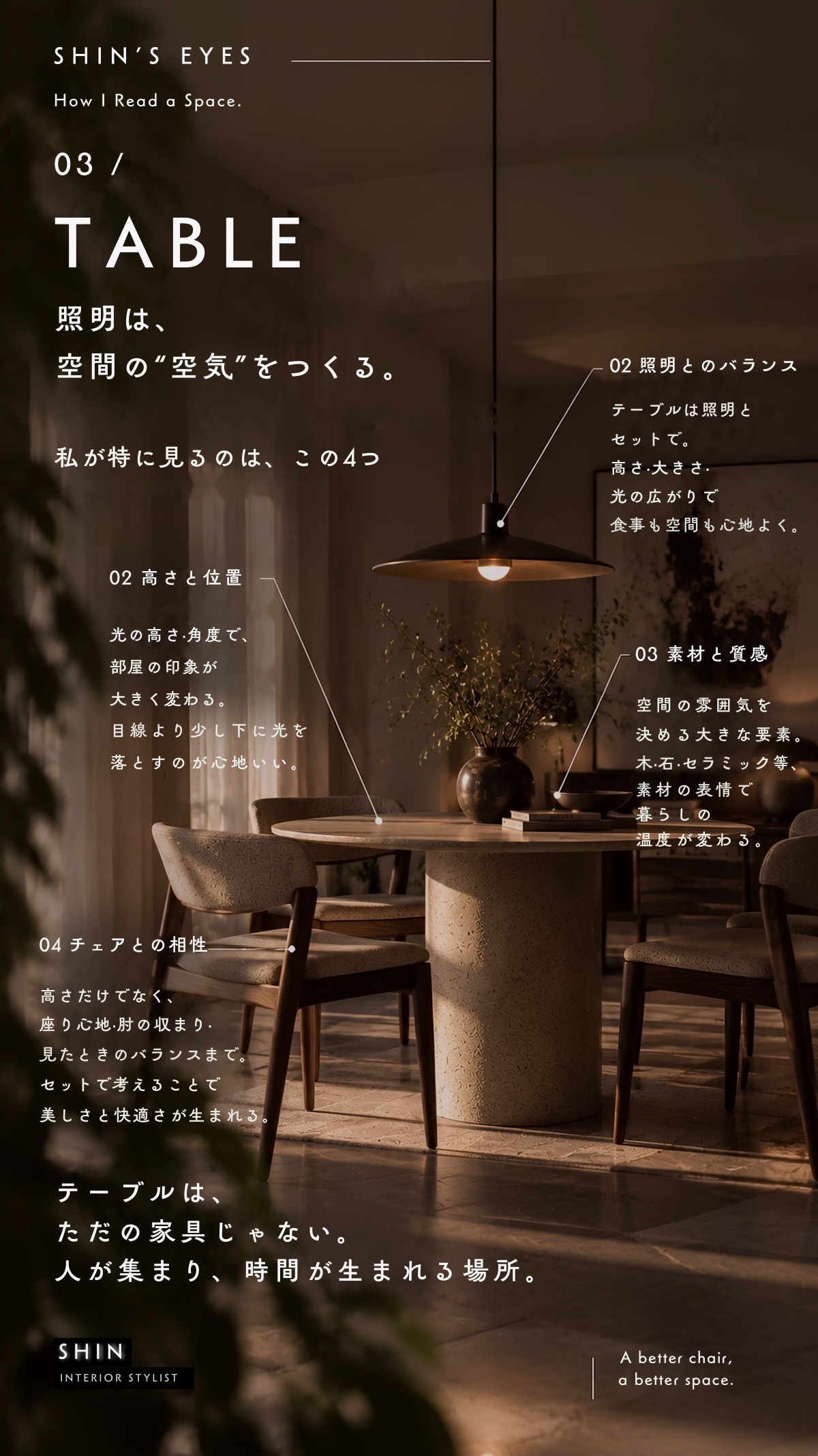 THE PROFESSIONAL EYE 4ページ