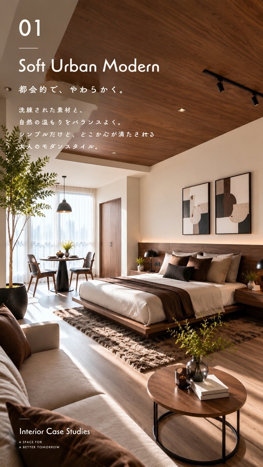 施工事例 01 / Soft Urban Modern